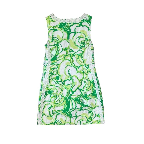 Vintage Lilly Pulitzer Mila Resort Heart Breaker Jacquard Lace Shift mini Dress - Picture 2 of 9